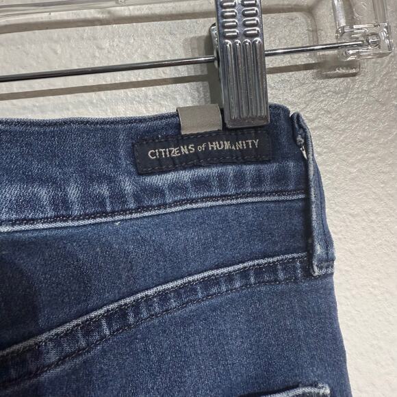 Citizens of Humanity Rocket Crop High Rise Skinny Jeans Sz 24 - Picture 12 of 16